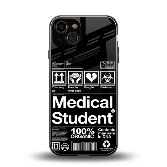 medical student back phone cover | glass case for iphone 13