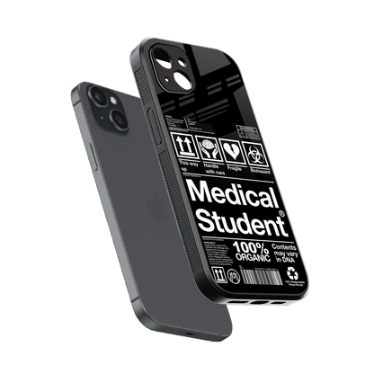 medical student back phone cover | glass case for iphone 14 plus