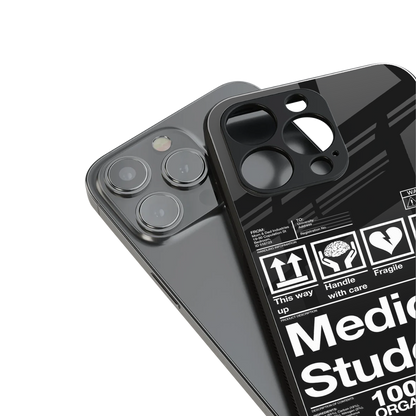 medical student back phone cover | glass case for iphone 16