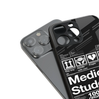 medical student back phone cover | glass case for iphone 15