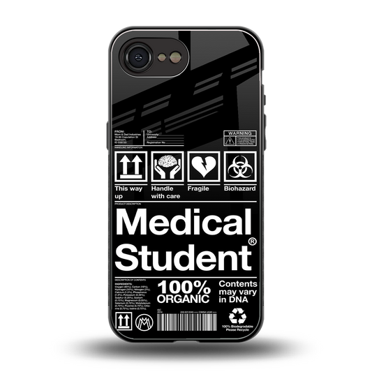 medical student back phone cover | glass case for iphone 16e