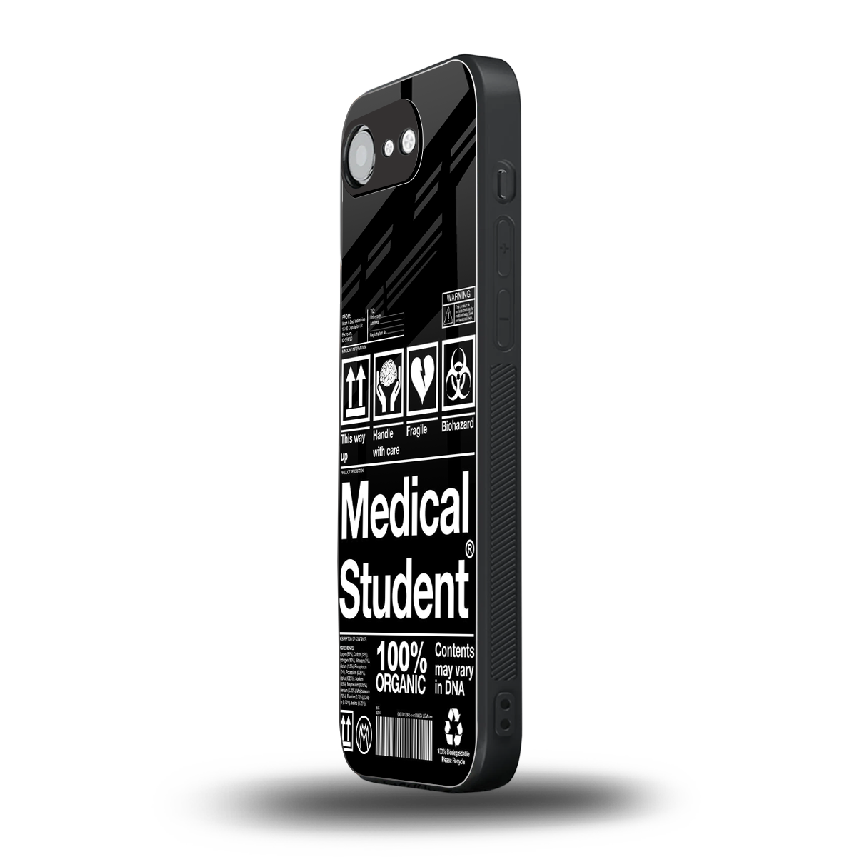 medical student back phone cover | glass case for iphone 16e