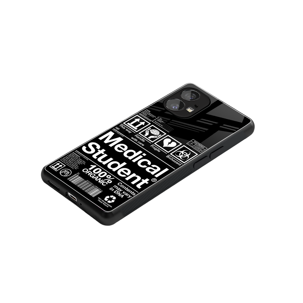 medical student back phone cover | glass case for nothing phone 1