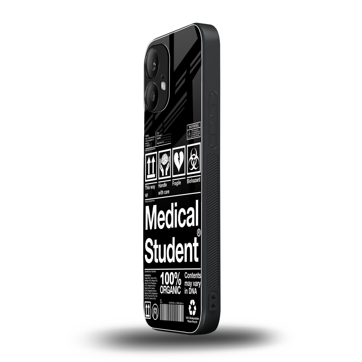 medical student back phone cover | glass case for nothing phone 2