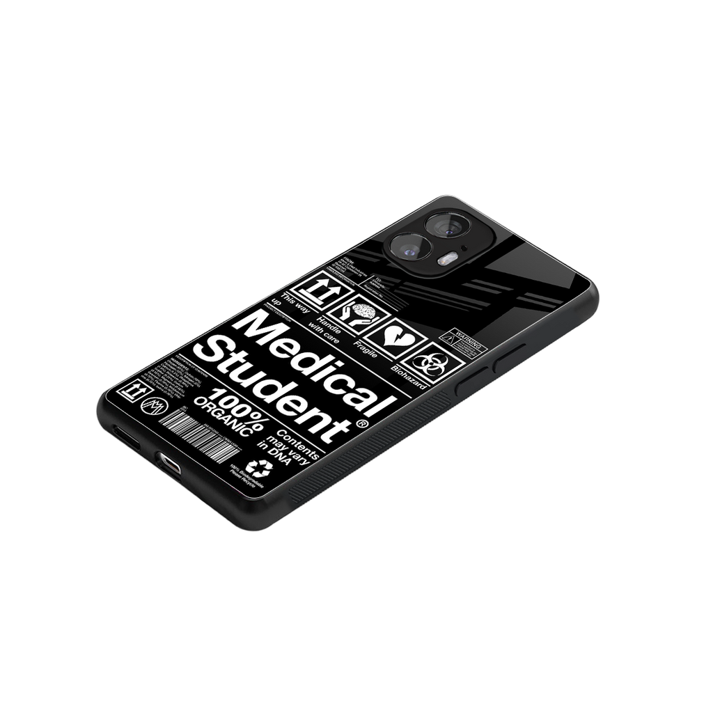 medical student back phone cover | glass case for nothing phone 2