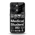 medical student back phone cover | glass case for oneplus nord 3