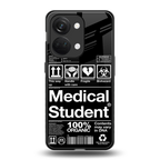 medical student back phone cover | glass case for oneplus nord 3