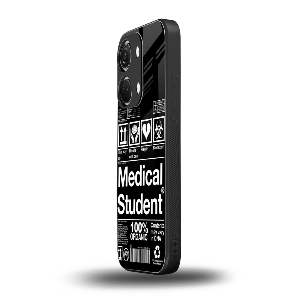 medical student back phone cover | glass case for oneplus nord 3