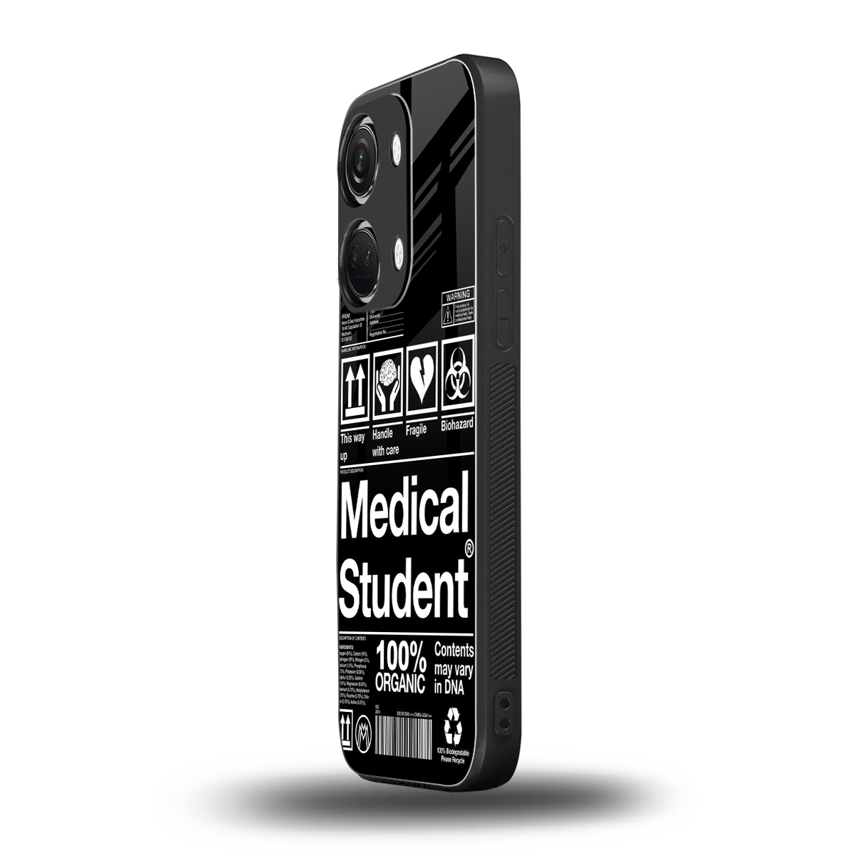medical student back phone cover | glass case for oneplus nord 3