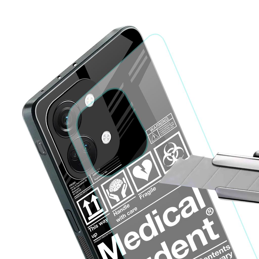medical student back phone cover | glass case for oneplus nord 3
