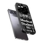medical student back phone cover | glass case for oneplus nord 4