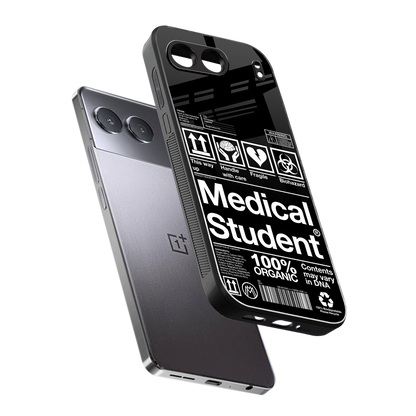 medical student back phone cover | glass case for oneplus nord 4