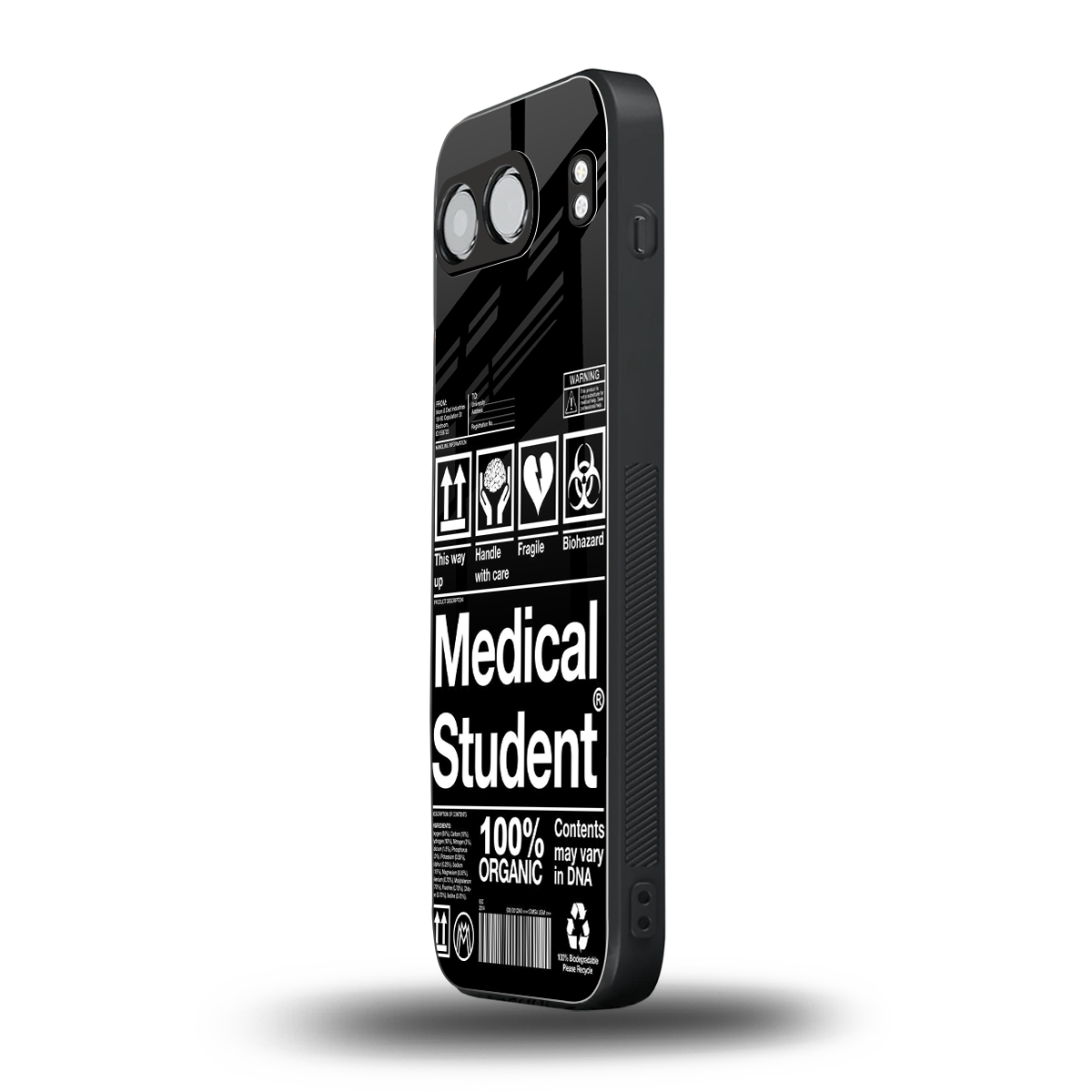medical student back phone cover | glass case for oneplus nord 4