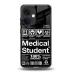 medical student back phone cover | glass case for oneplus nord ce 3