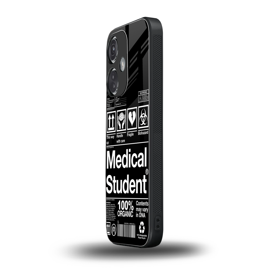 medical student back phone cover | glass case for oneplus nord ce 3
