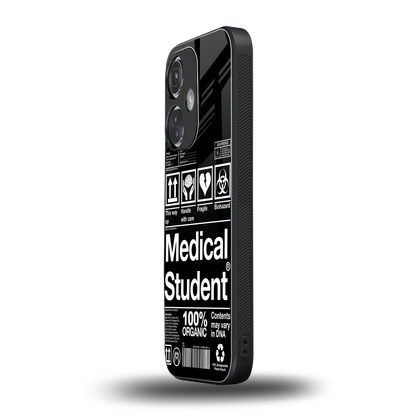 medical student back phone cover | glass case for oneplus nord ce 3