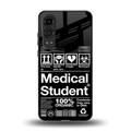 medical student back phone cover | glass case for oneplus nord ce 4 lite