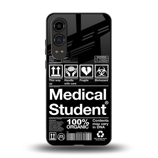 medical student back phone cover | glass case for oneplus nord ce 4 lite