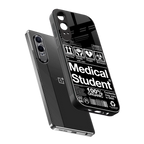 medical student back phone cover | glass case for oneplus nord ce 4 lite