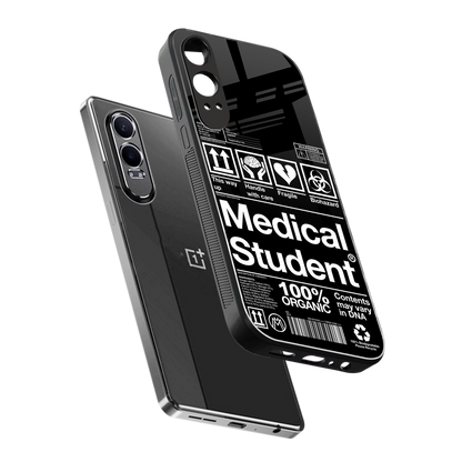 medical student back phone cover | glass case for oneplus nord ce 4 lite