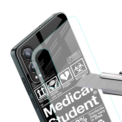 medical student back phone cover | glass case for oneplus nord ce 4 lite