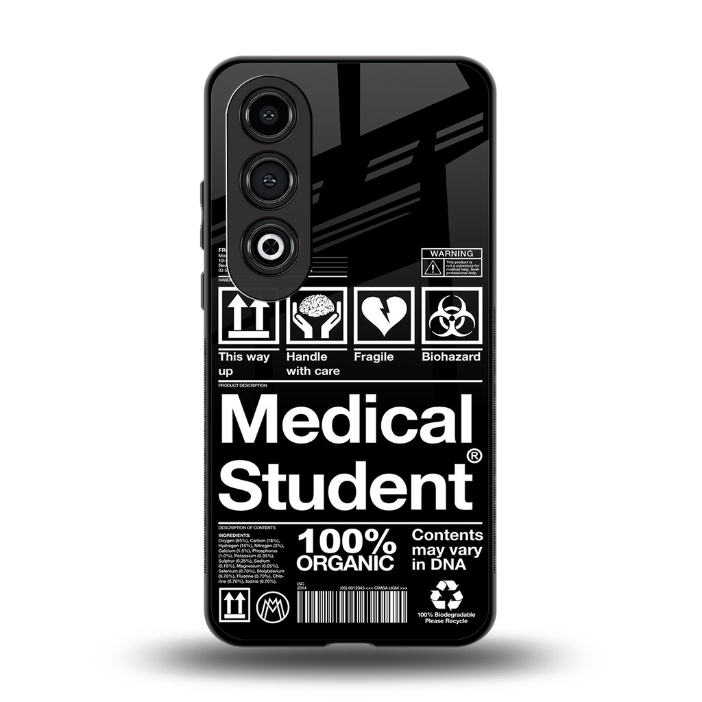 medical student back phone cover | glass case for oneplus nord ce 4