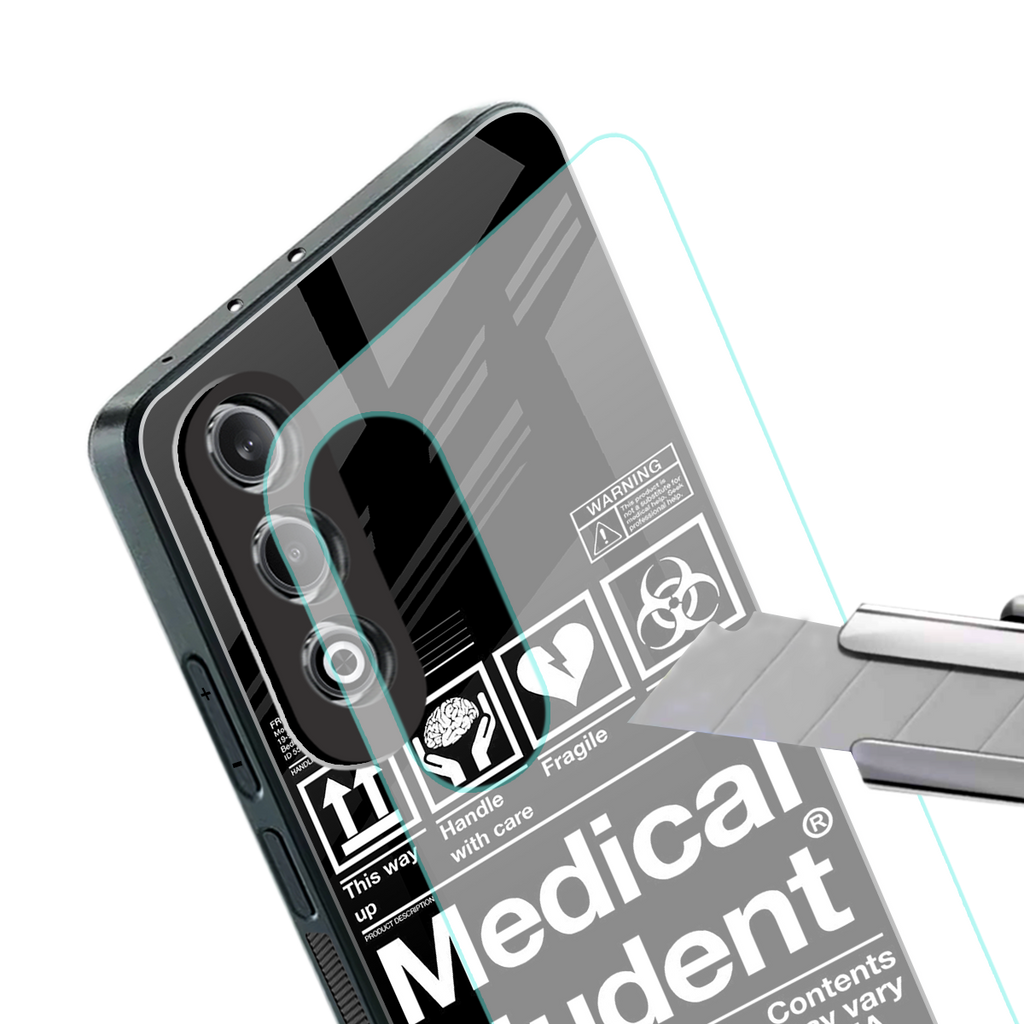 medical student back phone cover | glass case for oneplus nord ce 4