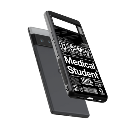 medical student back phone cover | glass case for google pixel 6 pro