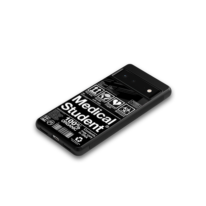 medical student back phone cover | glass case for google pixel 6