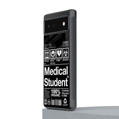 medical student back phone cover | glass case for google pixel 6