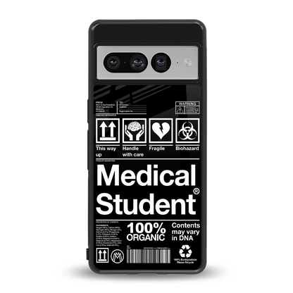 medical student back phone cover | glass case for google pixel 7 pro