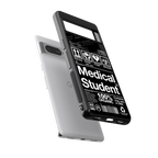 medical student back phone cover | glass case for google pixel 7 pro