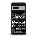 medical student back phone cover | glass case for Google Pixel 7