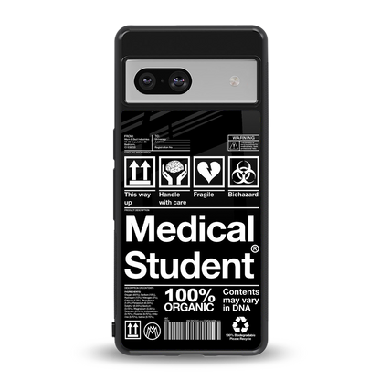 medical student back phone cover | glass case for Google Pixel 7