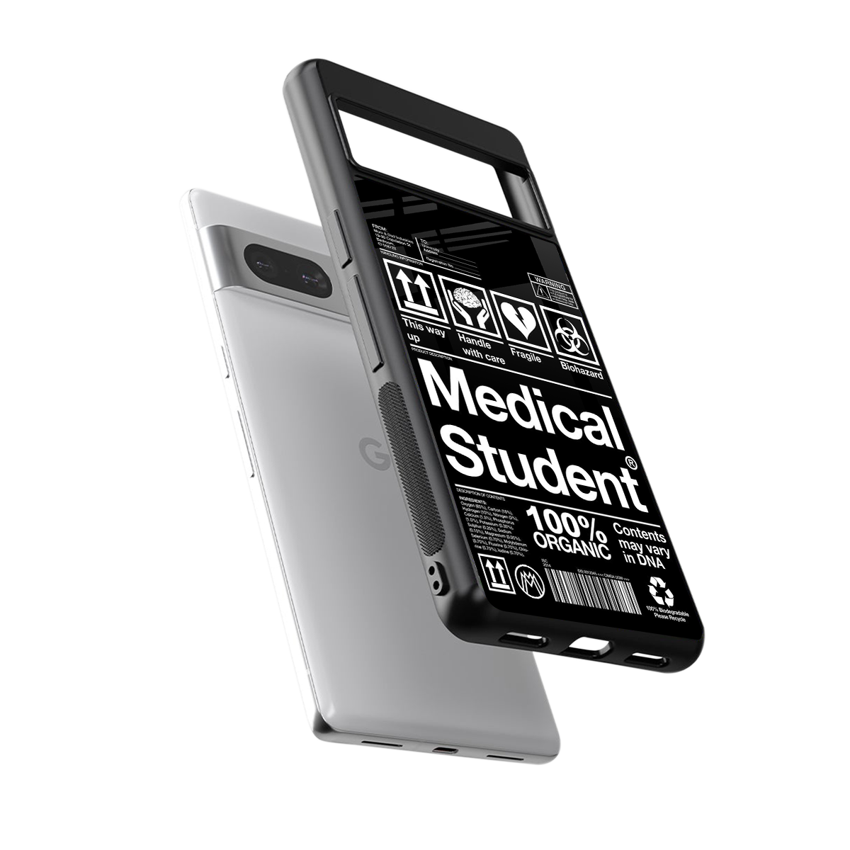 medical student back phone cover | glass case for Google Pixel 7