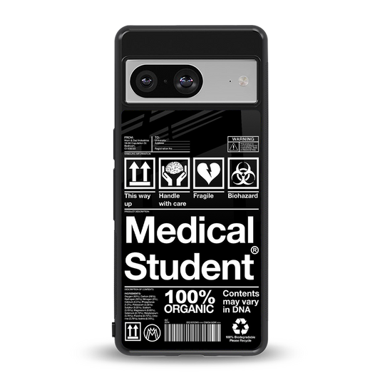 medical student back phone cover | glass case for Google Pixel 8