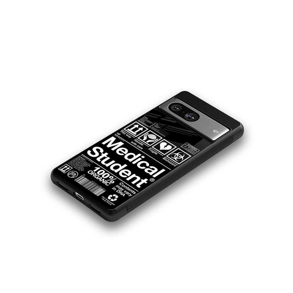 medical student back phone cover | glass case for Google Pixel 8