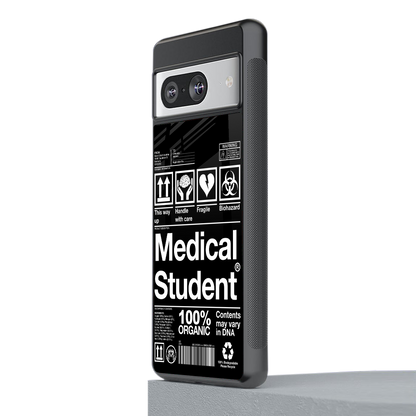medical student back phone cover | glass case for Google Pixel 8