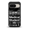 medical student back phone cover | glass case for google pixel 9