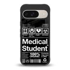 medical student back phone cover | glass case for google pixel 9
