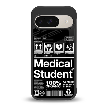 medical student back phone cover | glass case for google pixel 9