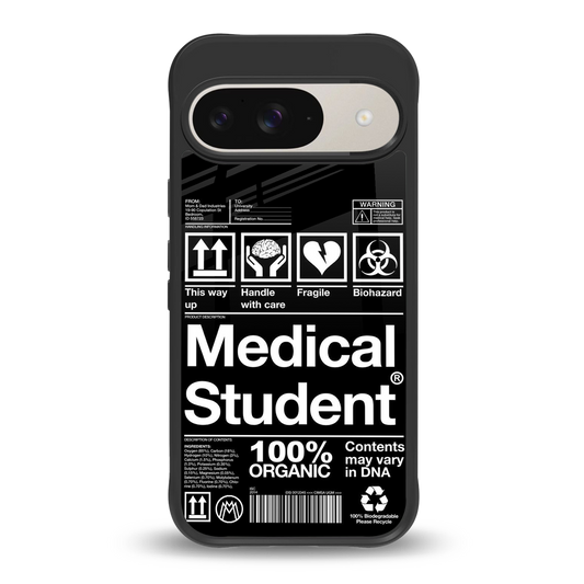 medical student back phone cover | glass case for google pixel 9