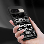medical student back phone cover | glass case for google pixel 9