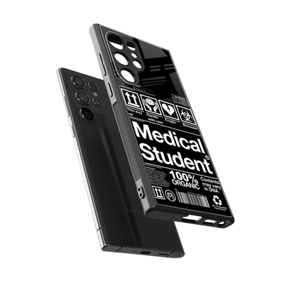 medical student back phone cover | glass case for samsung galaxy s24 ultra