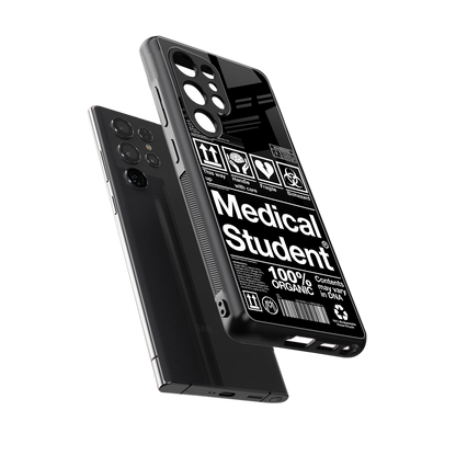 medical student back phone cover | glass case for samsung galaxy s25 ultra