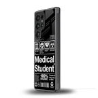 medical student back phone cover | glass case for samsung galaxy s25 ultra