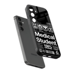 medical student back phone cover | glass case for samsung galaxy s25 plus