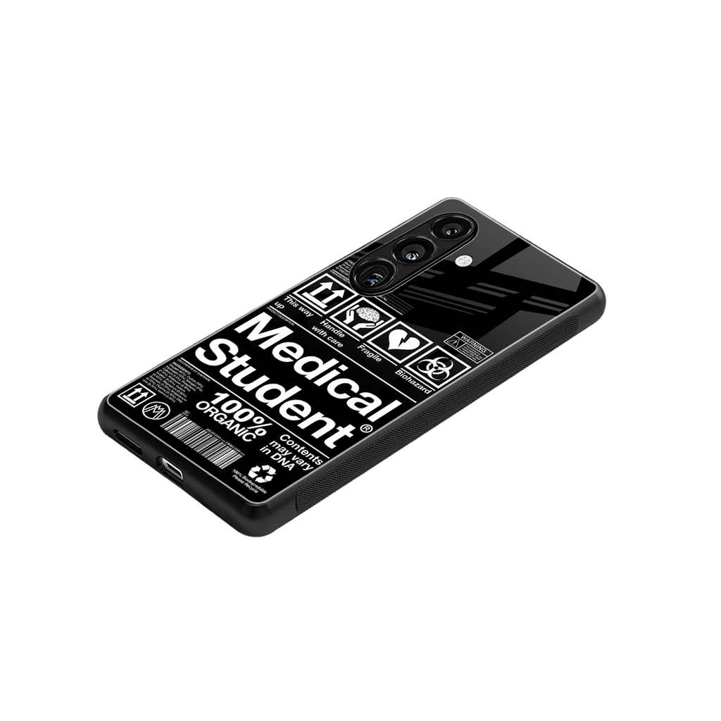 medical student back phone cover | glass case for samsung galaxy s24