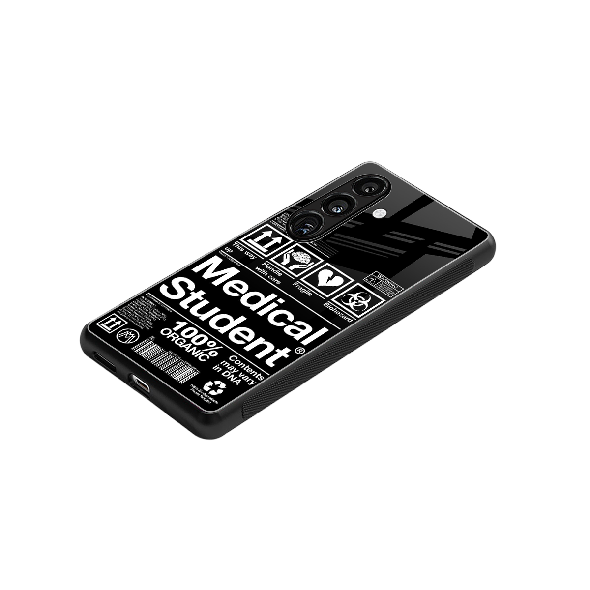 medical student back phone cover | glass case for samsung galaxy s24 fe