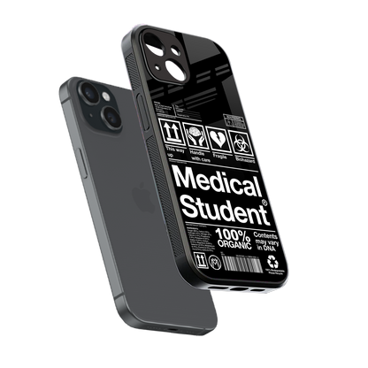 medical student back phone cover | glass case for iphone 15